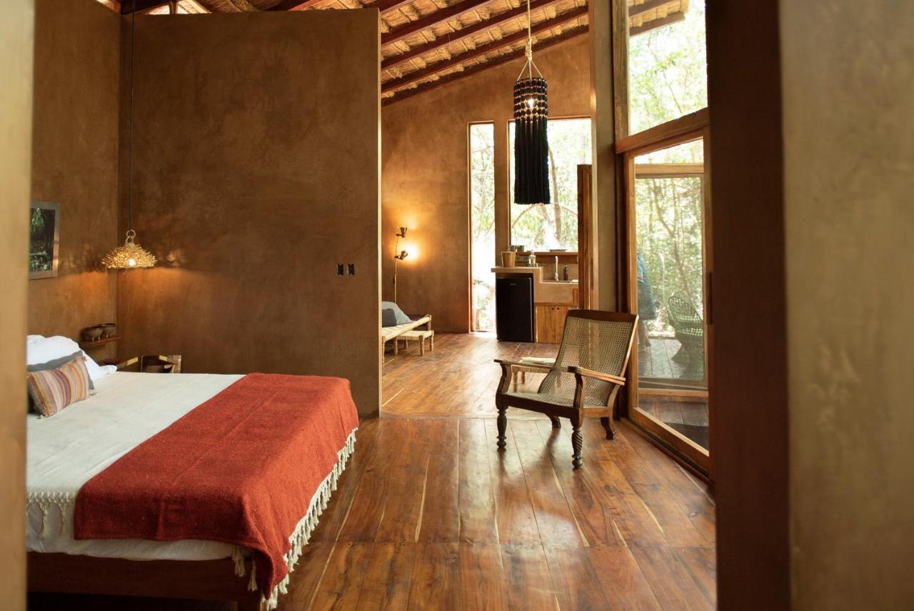 Ojo De Arbol, Boutique Cabin In The Real Jungle Tulum Exteriör bild