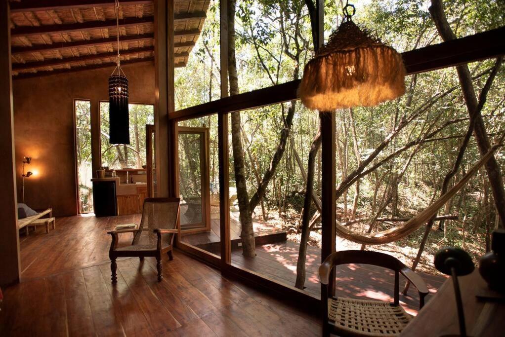 Ojo De Arbol, Boutique Cabin In The Real Jungle Tulum Exteriör bild