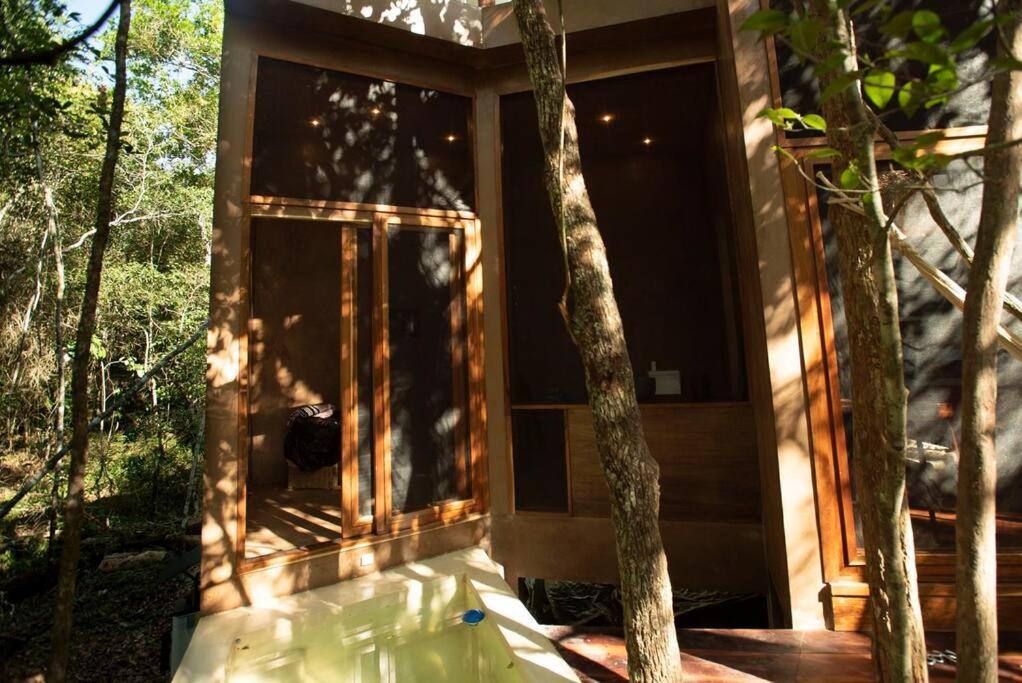 Ojo De Arbol, Boutique Cabin In The Real Jungle Tulum Exteriör bild