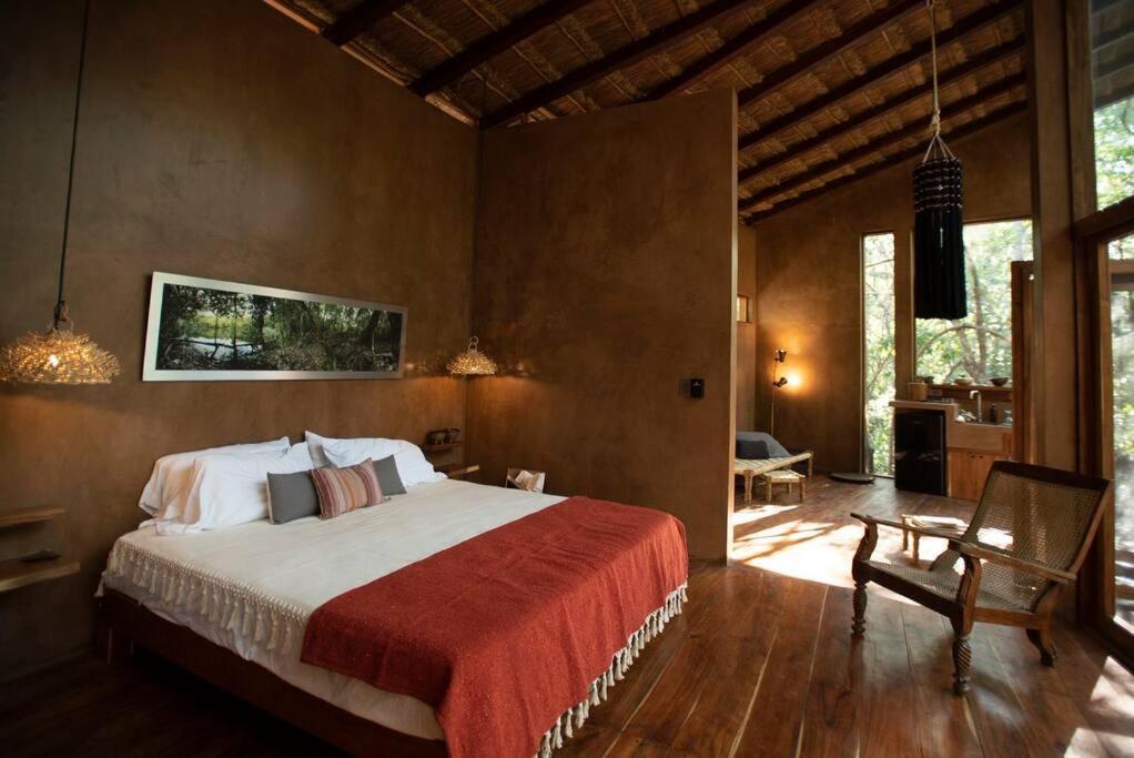 Ojo De Arbol, Boutique Cabin In The Real Jungle Tulum Exteriör bild