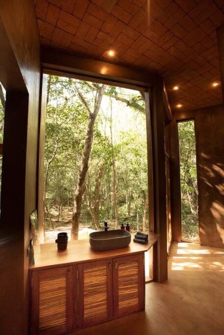 Ojo De Arbol, Boutique Cabin In The Real Jungle Tulum Exteriör bild