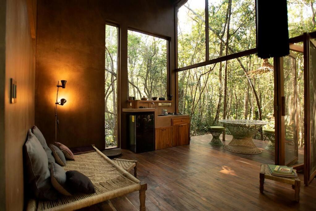 Ojo De Arbol, Boutique Cabin In The Real Jungle Tulum Exteriör bild